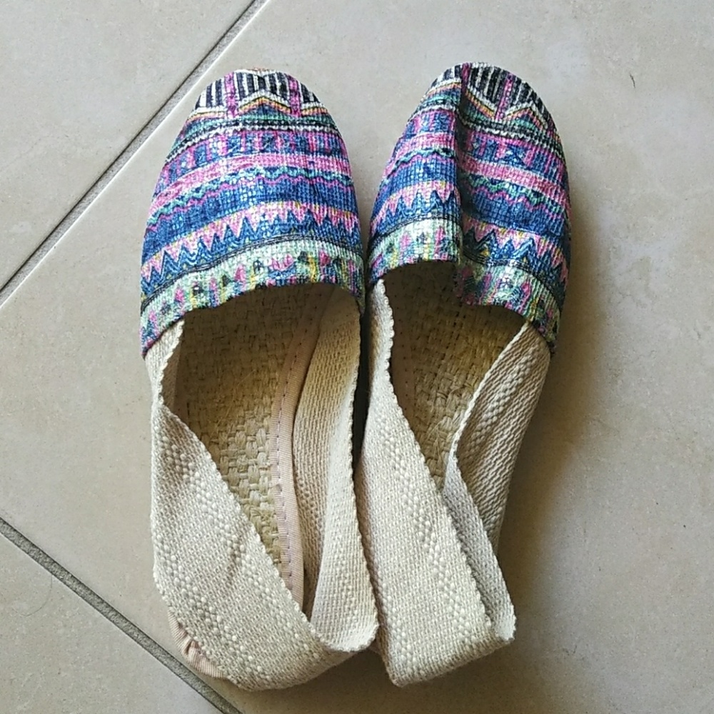 Handmade flats/slip ons